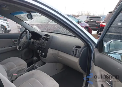 2008 Kia Spectra Ex from USA, damaged, VIN KNAFE121985500466